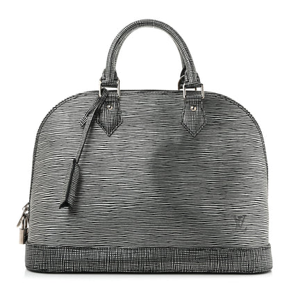 Louis Vuitton Epi Alma PM Platine 1 of 12