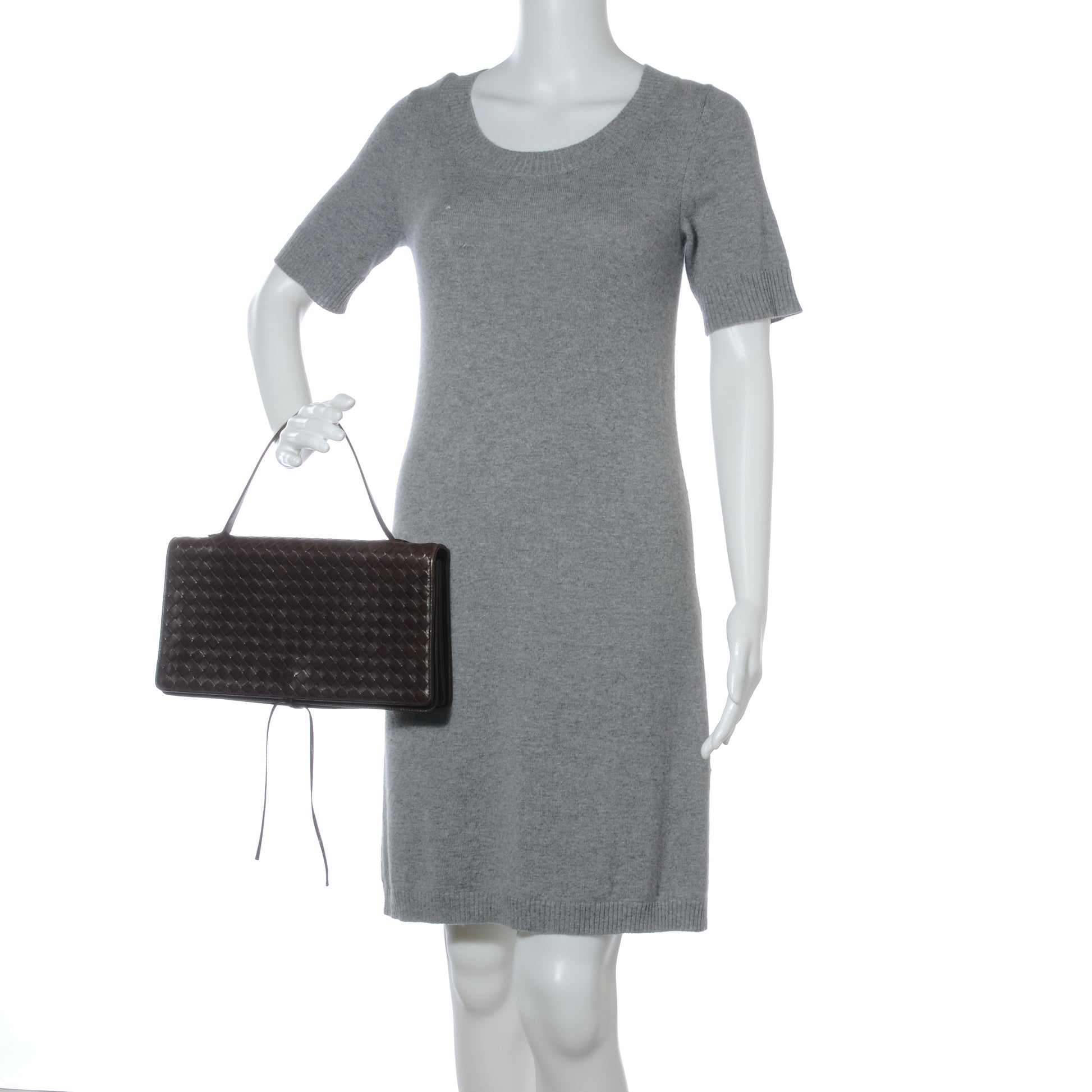 Bottega Veneta Nappa Intrecciato Shoulder Bag 2 of 8