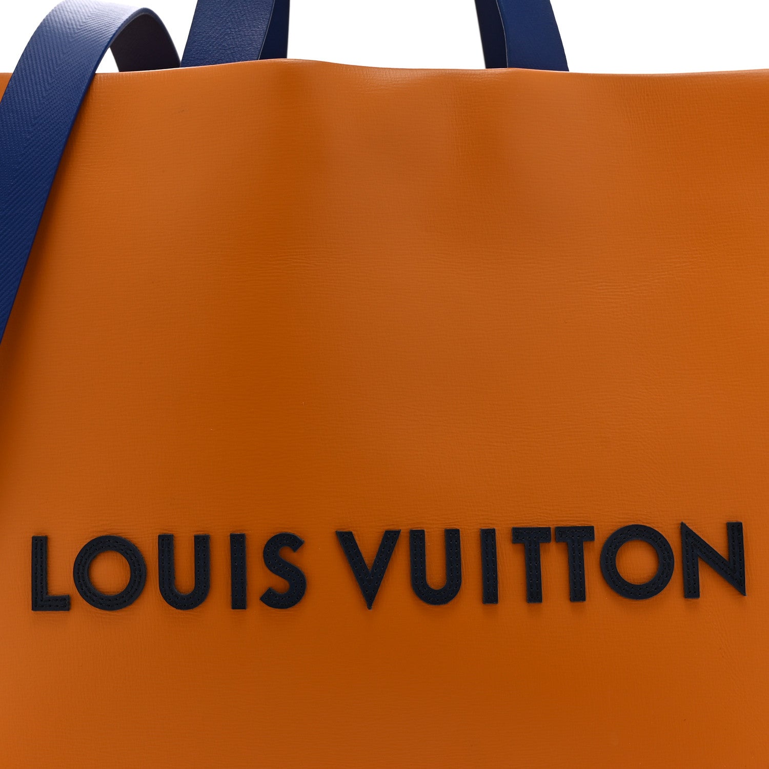 Louis Vuitton Cowhide Shopper Bag MM Safran 7 of 9