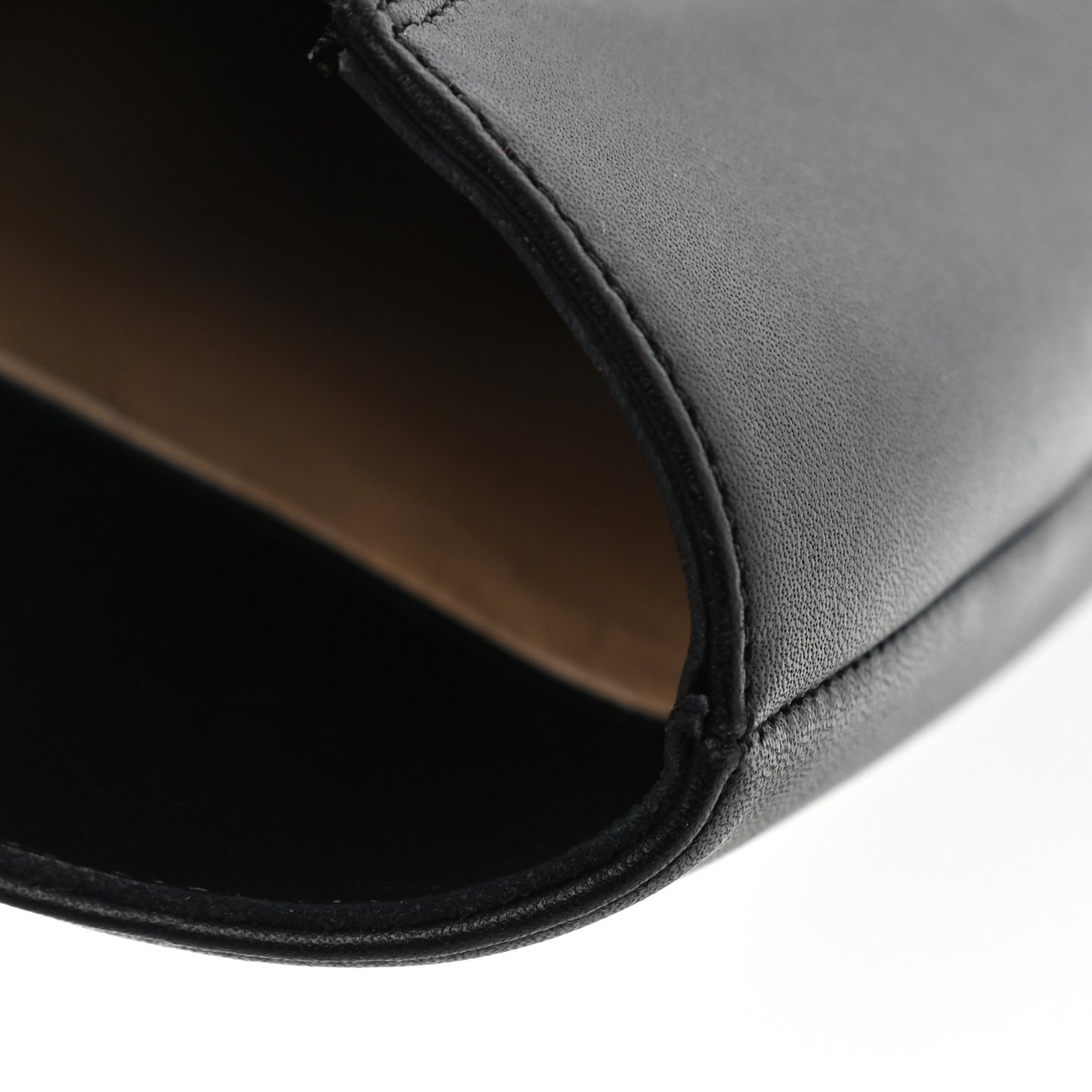Calfskin Bianca Botta 140 Knee Boots 36 Black