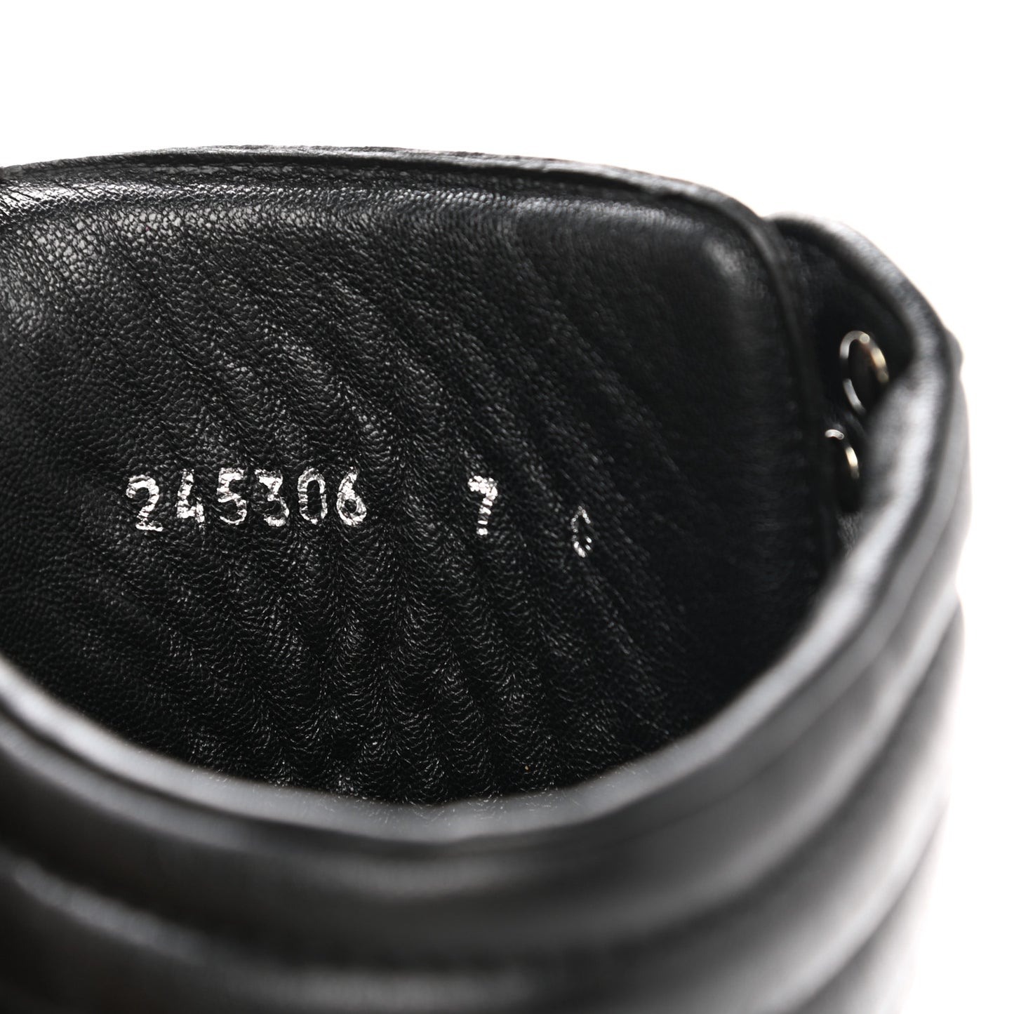 Guccissima Web High Top Sneakers 7 Black