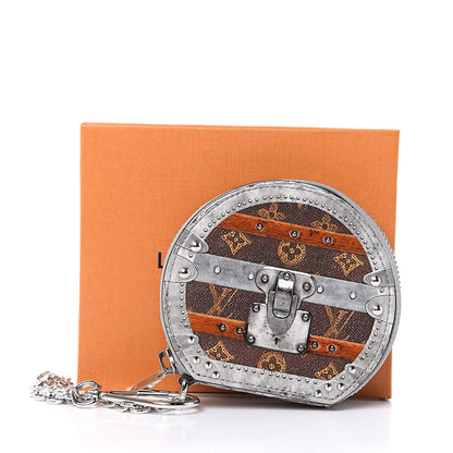 Louis Vuitton Transformed Monogram Time Trunks Micro Boite Chapeau Coin Purse Marron 7 of 7