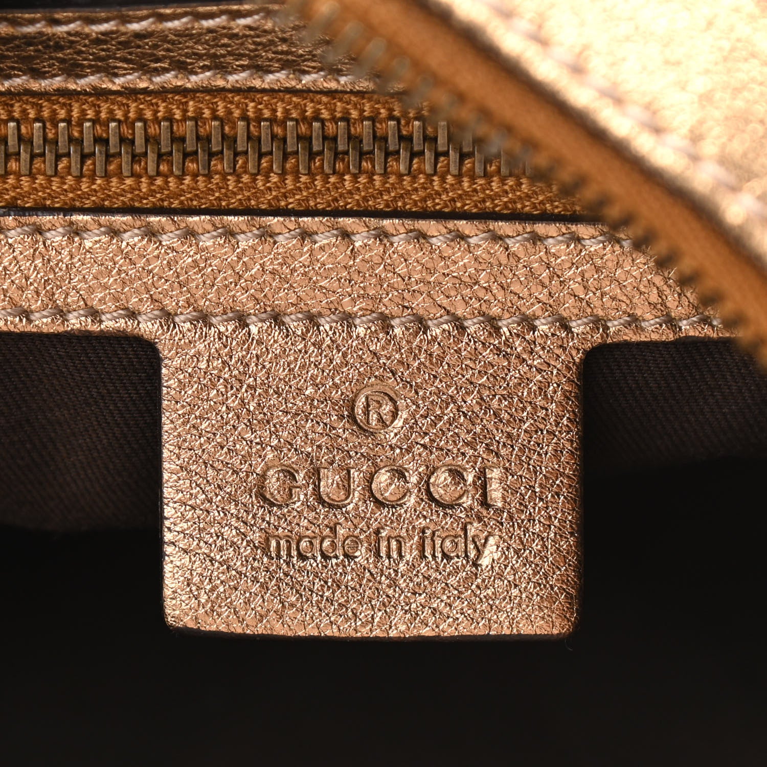 Gucci Crystal Monogram Babouska Hobo Gold 6 of 11