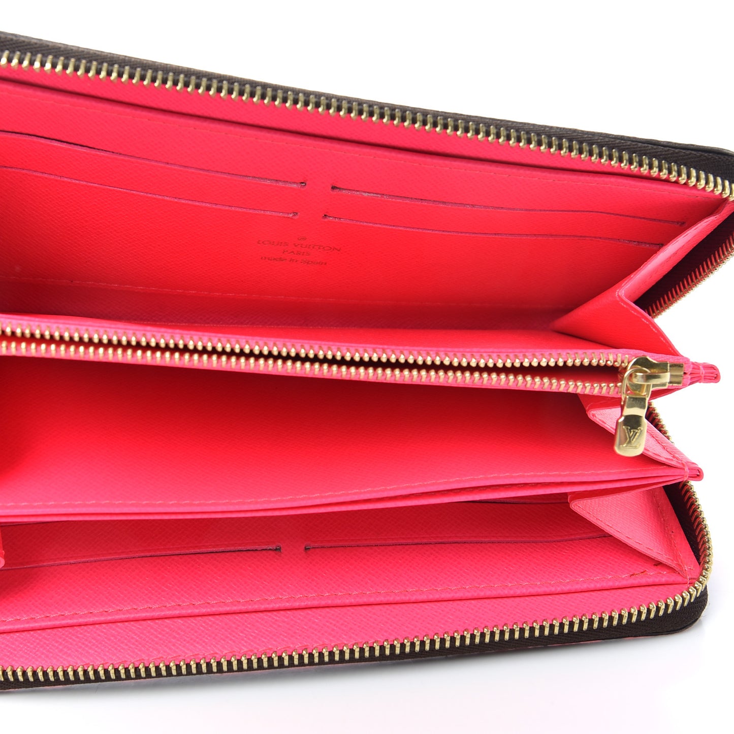 Monogram Graffiti Zippy Wallet Fuchsia