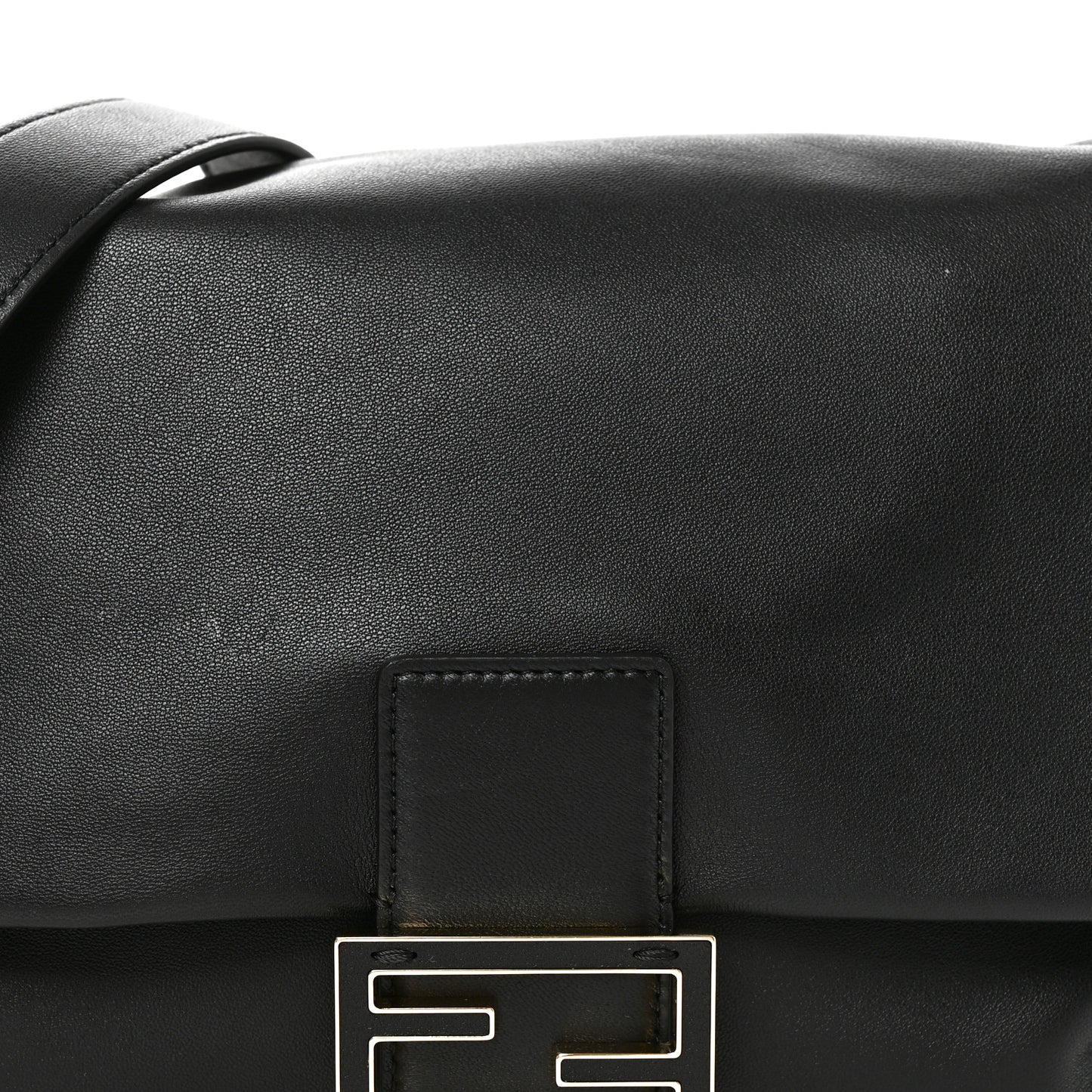 Nappa Medium Mamma Baguette Black