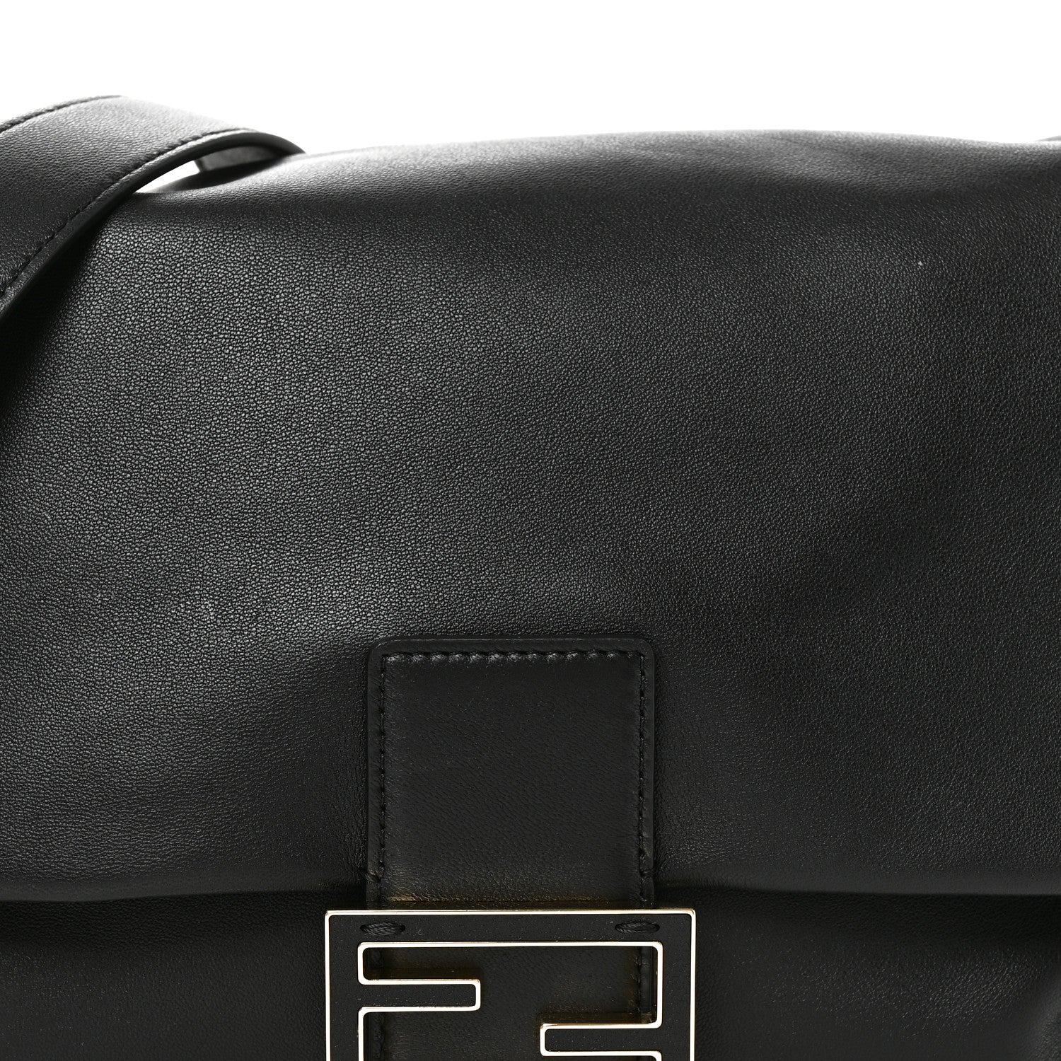 Fendi Nappa Medium Mamma Baguette Black 8 of 10