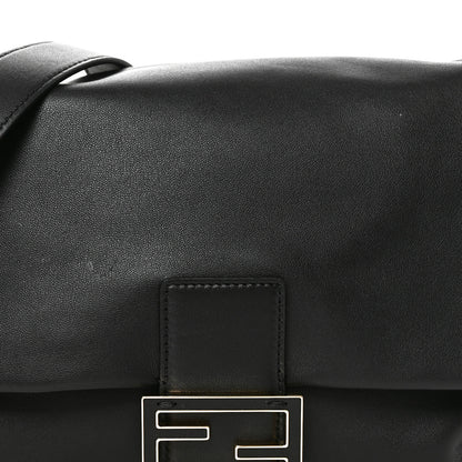 Fendi Nappa Medium Mamma Baguette Black 8 of 10