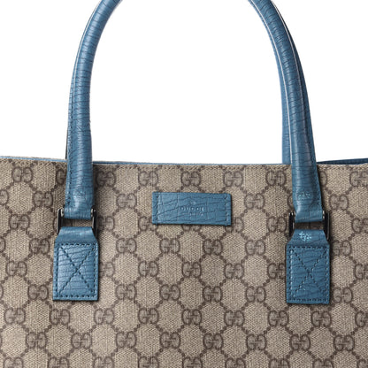 Gucci GG Plus Monogram Small Vertical Tote Turquoise 10 of 10