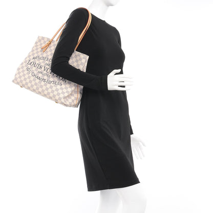 Louis Vuitton Damier Azur Cabas Adventure MM 2 of 7