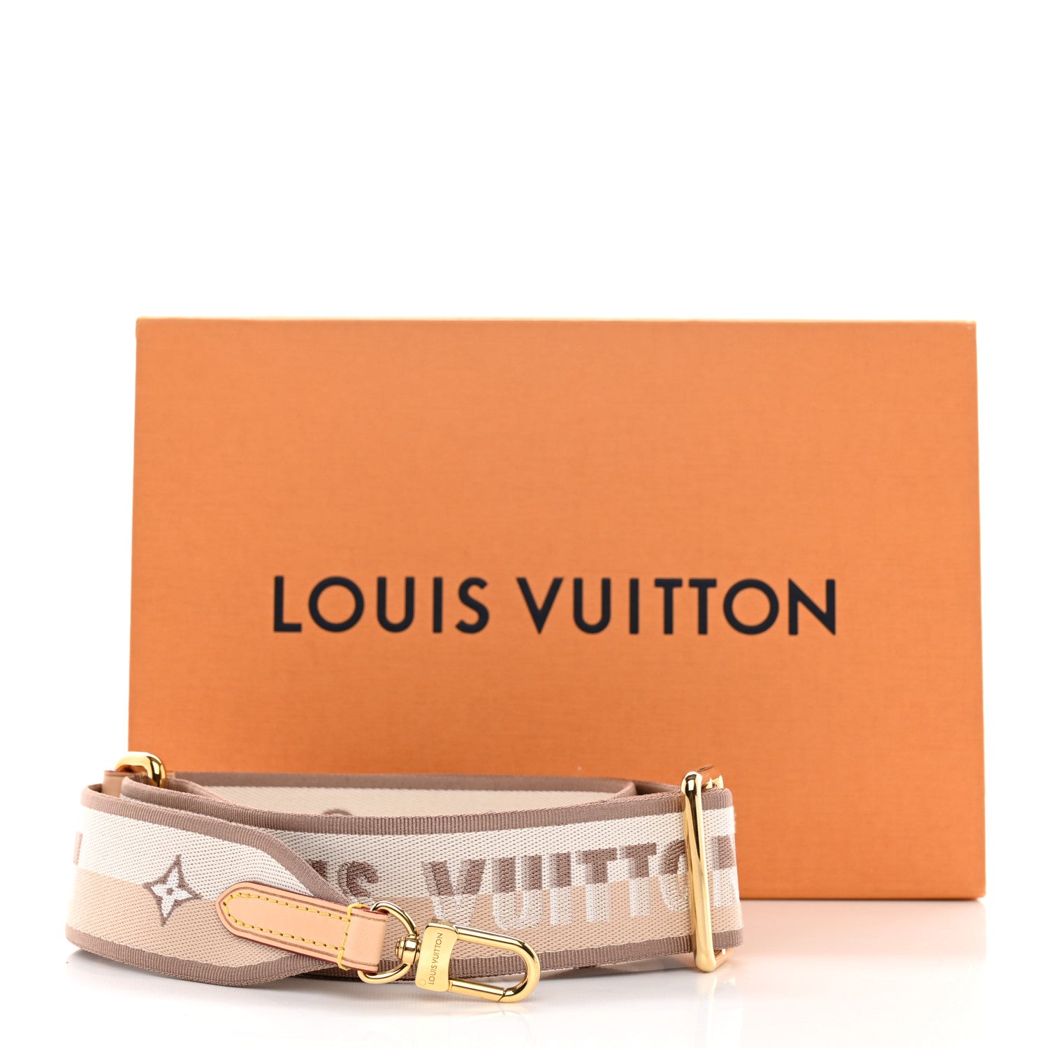 Louis Vuitton Jacquard Speedy Bandouliere 20 Shoulder Strap Beige 4 of 4
