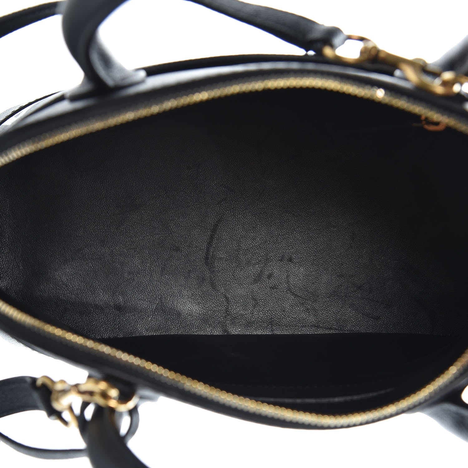 Balenciaga Signature Grained Calfskin Logo S Ville Top Handle Bag Black 5 of 6