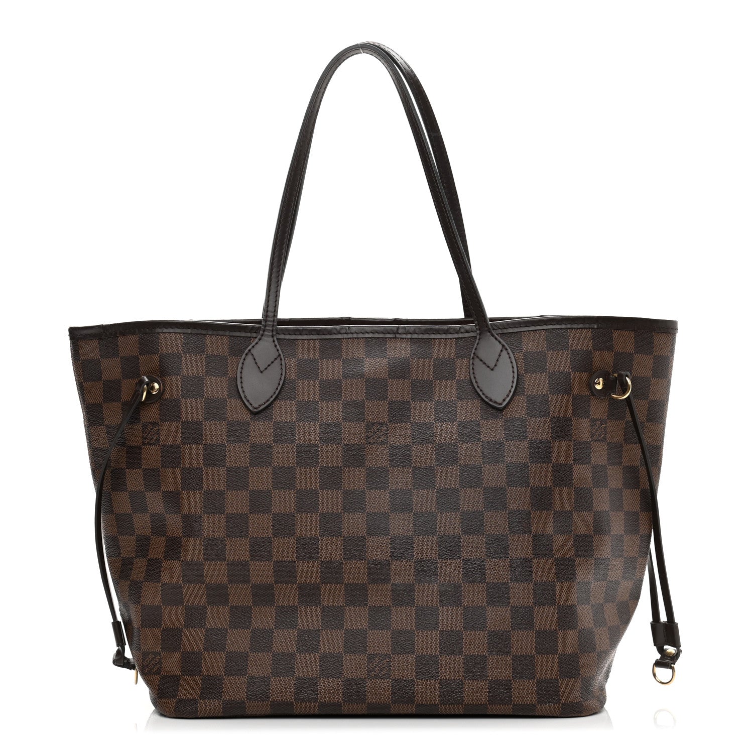 Louis Vuitton Damier Ebene Neo Neverfull MM Rose Ballerine 3 of 15