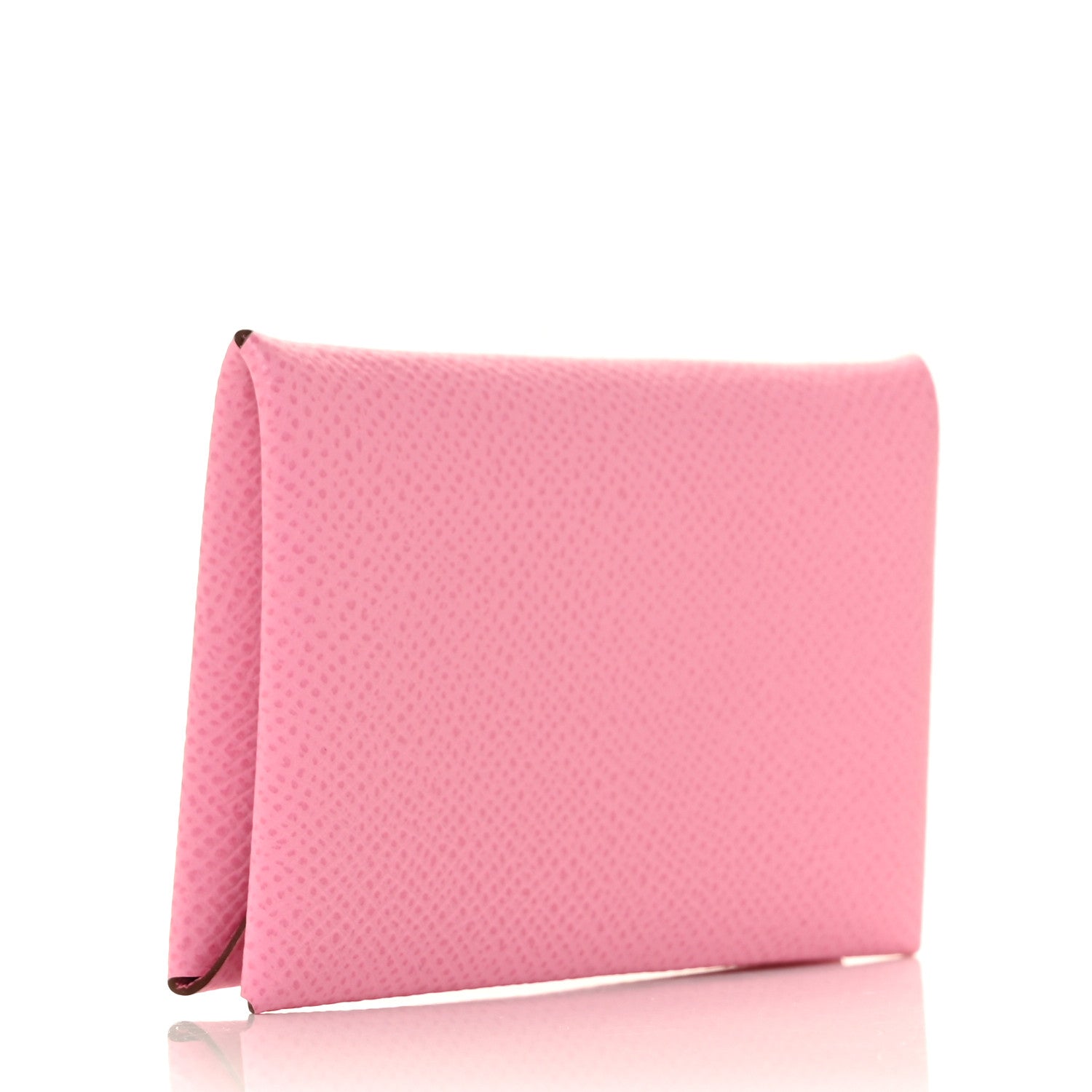 Hermes Epsom Calvi Card Case 5P Pink 3 of 8
