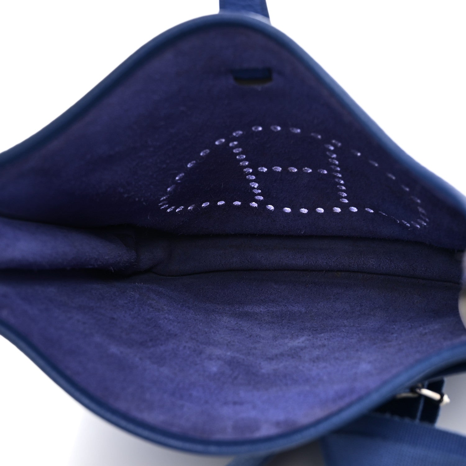 Hermes Taurillon Clemence Evelyne III GM Bleu Electrique 5 of 10