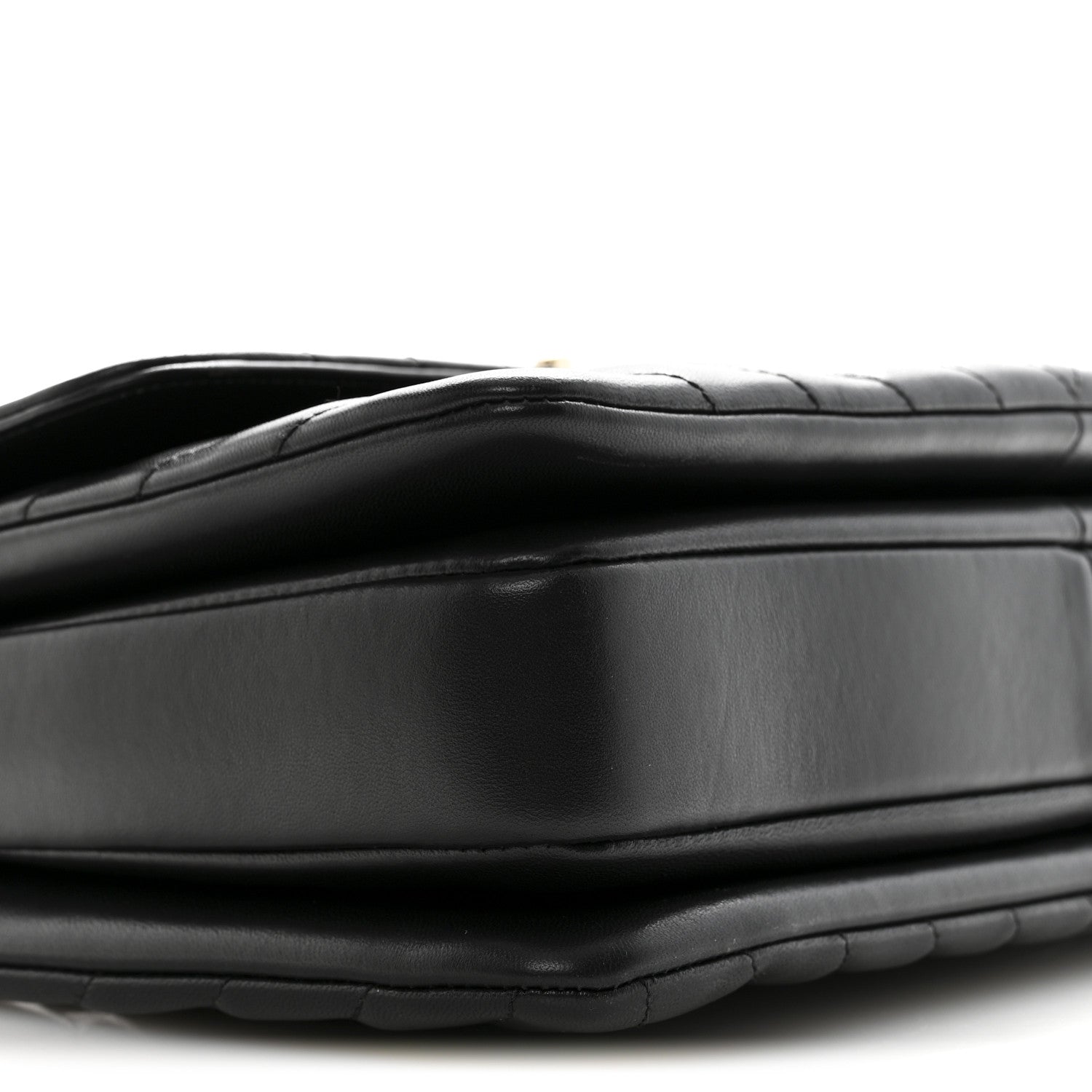 Chanel Lambskin Chevron Quilted Medium Trendy CC Dual Handle Flap Bag Black 9 of 11