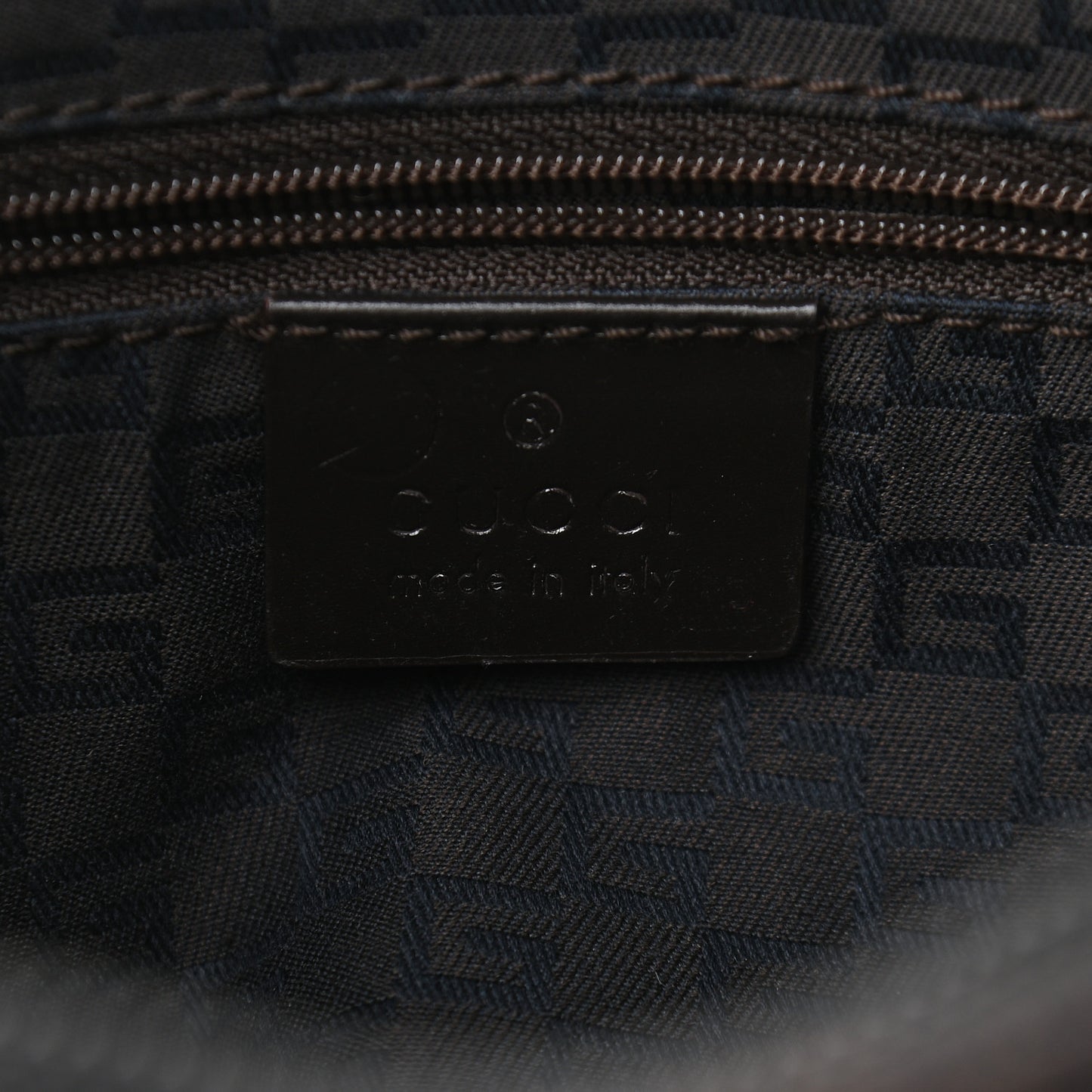 Denim Monogram Small Hobo Dark Brown