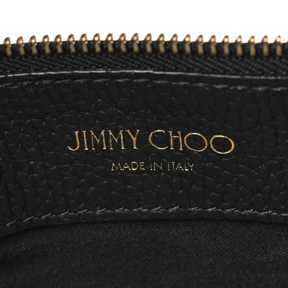 Jimmy Choo Grainy Calfskin Star Studded Bria Tote Black 6 of 9