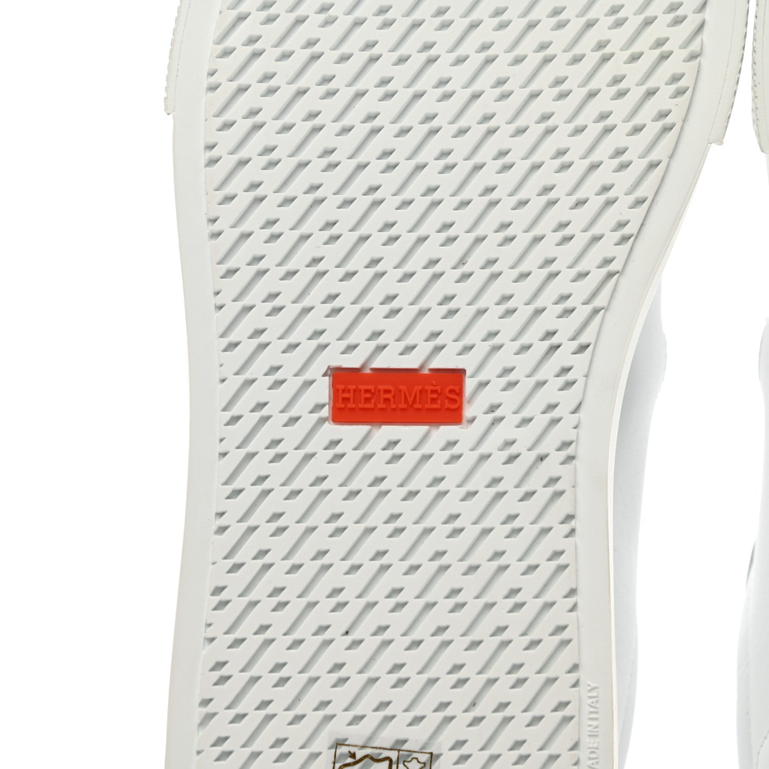 Hermes Calfskin Day Sneakers 39 White 6 of 9