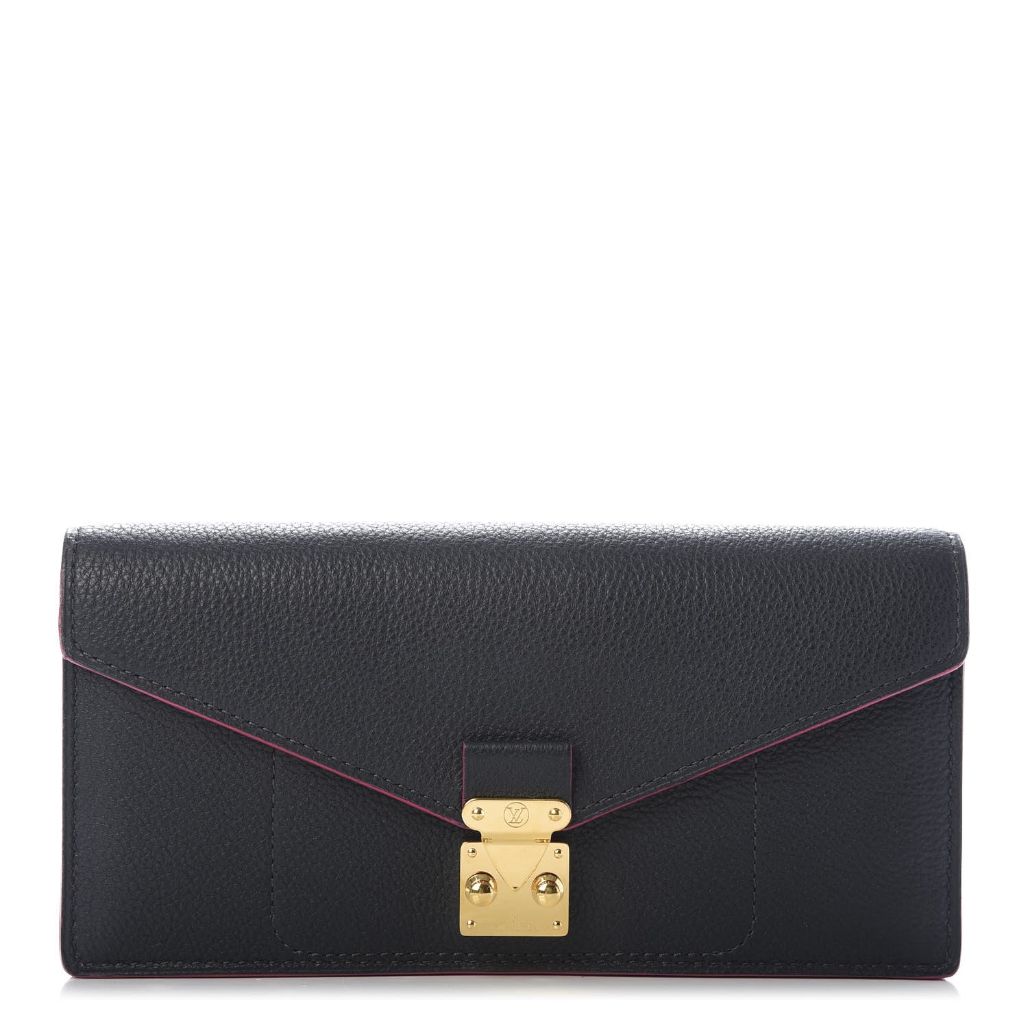 Louis Vuitton Veau Cachemire Dauphine Wallet Cobalt Fuchsia 1 of 8