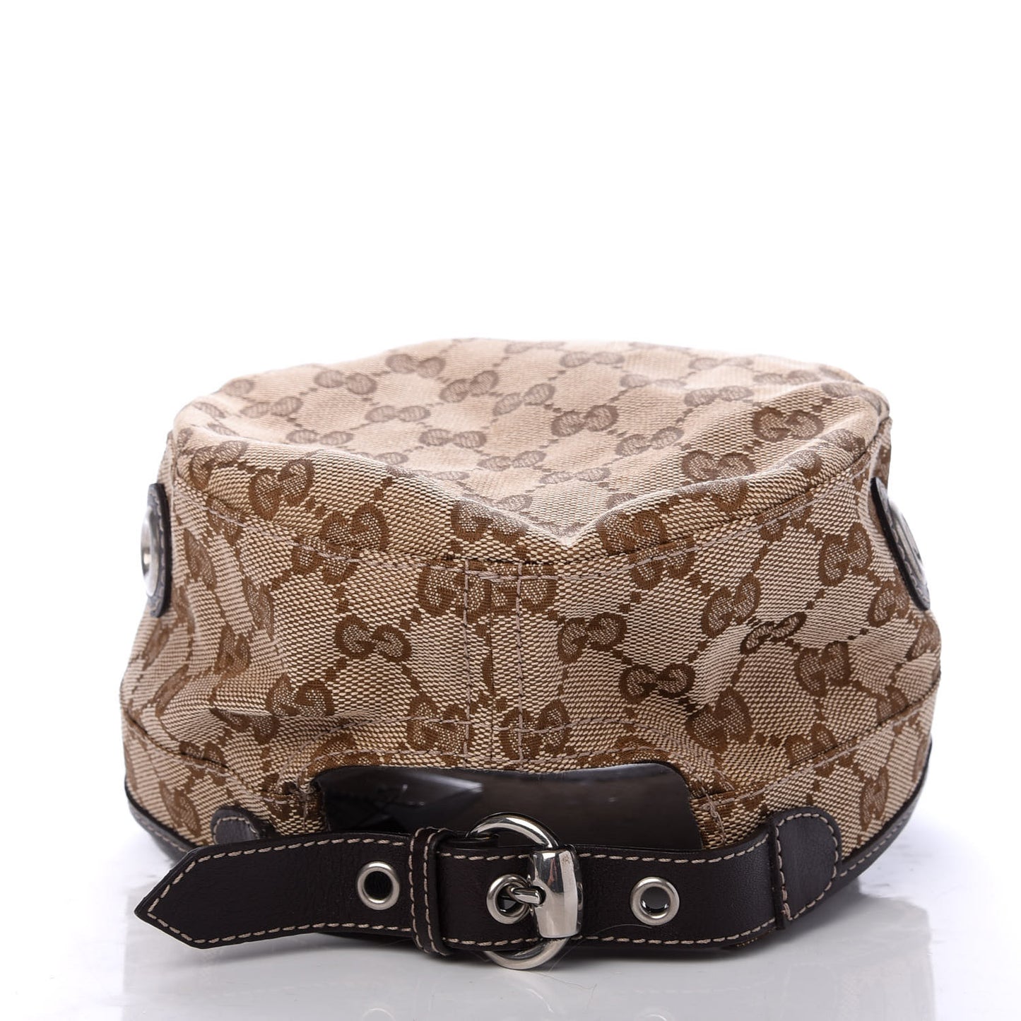 Monogram Military Hat L Brown