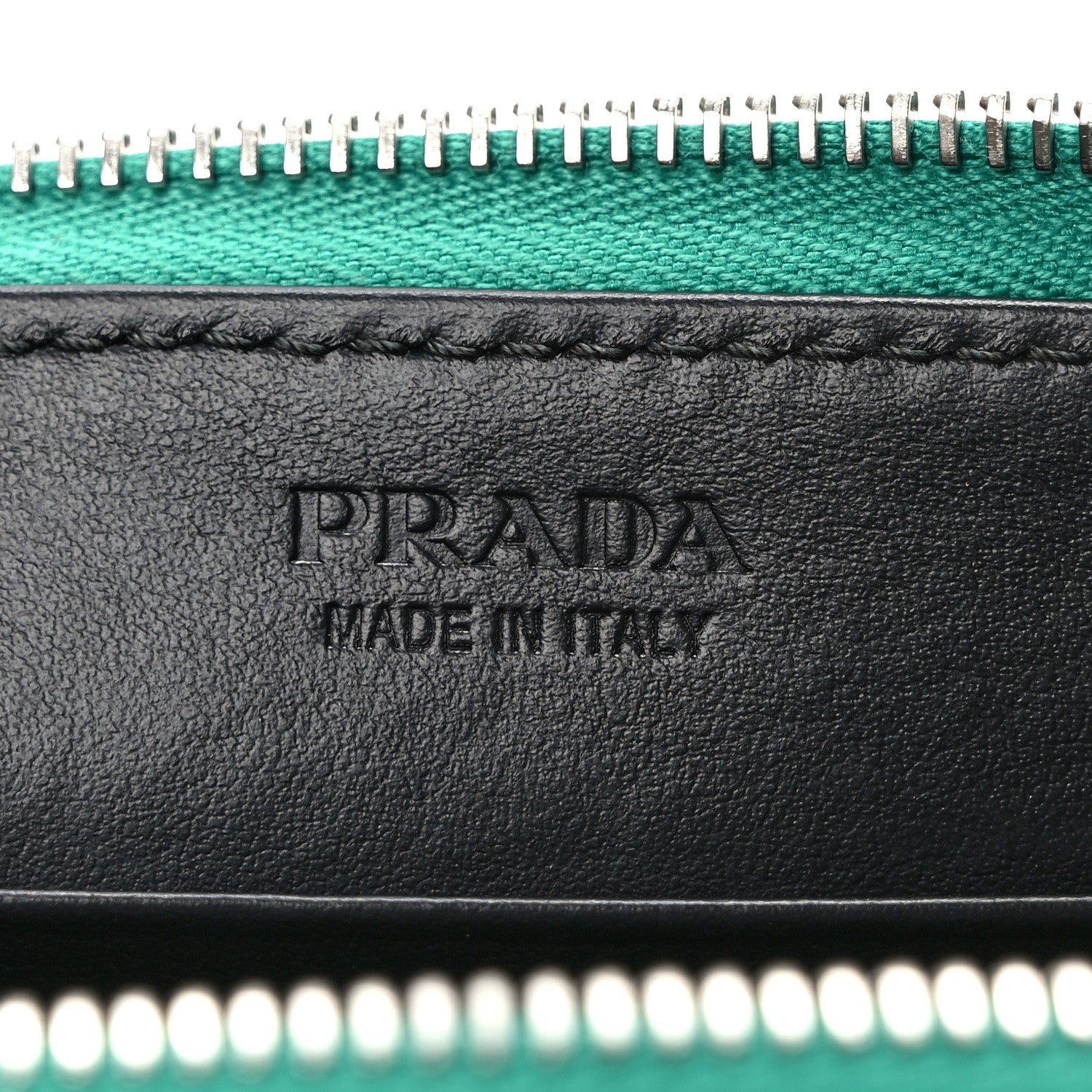 Prada Saffiano Travel Double Zip Belt Bag Mango 6 of 9