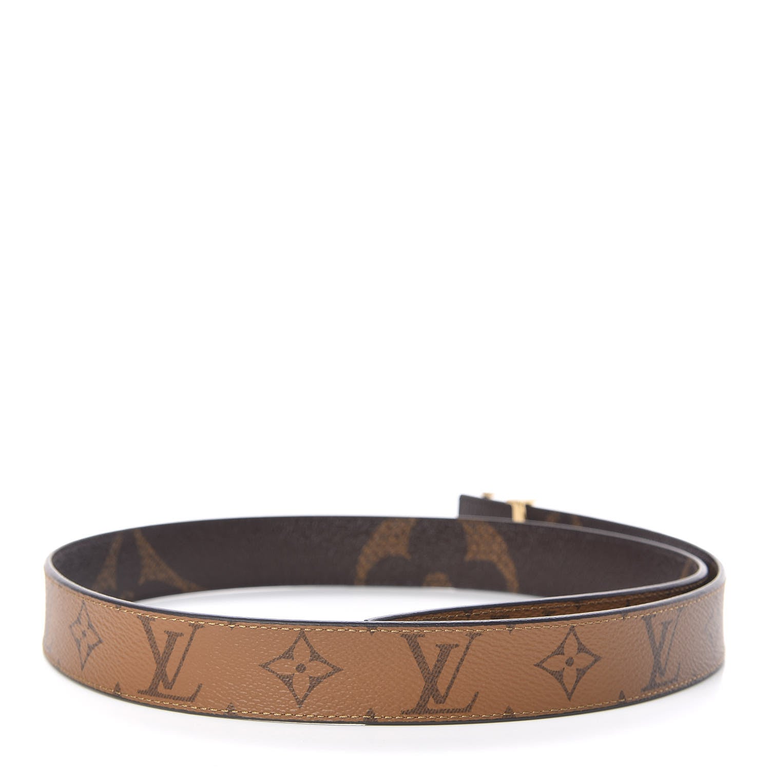Louis Vuitton Giant Monogram 30mm LV Iconic Reversible Belt 90 3 of 5