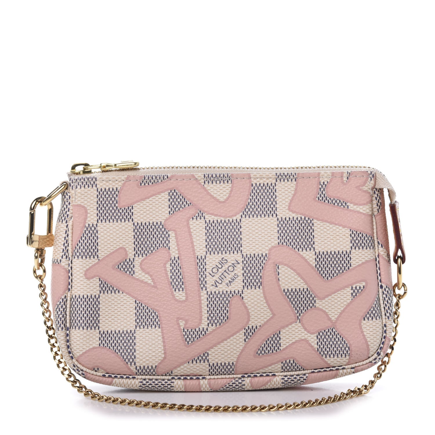 Louis Vuitton Damier Azur Tahitienne Mini Pochette Accessories 1 of 10