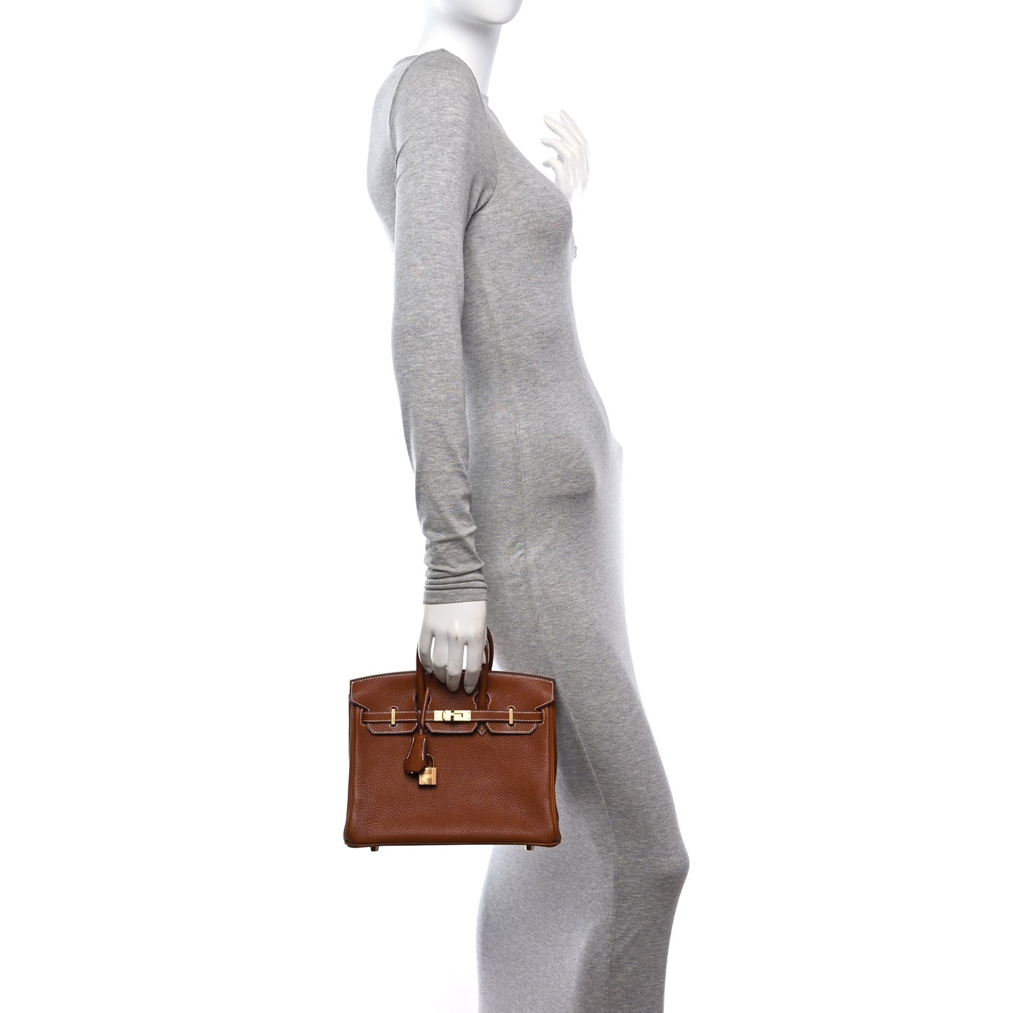 Natural Barenia Faubourg Birkin 25 Fauve
