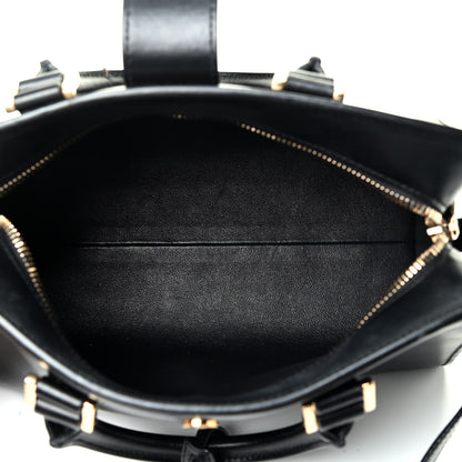 Saint Laurent Calfskin Baby Monogram Cabas Black 4 of 4