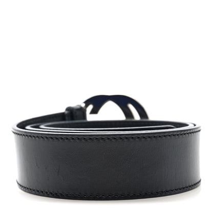 Gucci Calfskin Interlocking G Belt 85 34 Black 2 of 4