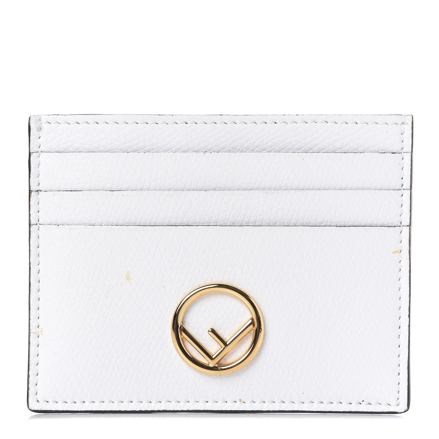 Fendi Vitello Cruise F is Fendi Card Holder Optical White 1 of 13