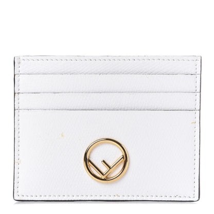 Fendi Vitello Cruise F is Fendi Card Holder Optical White 1 of 13