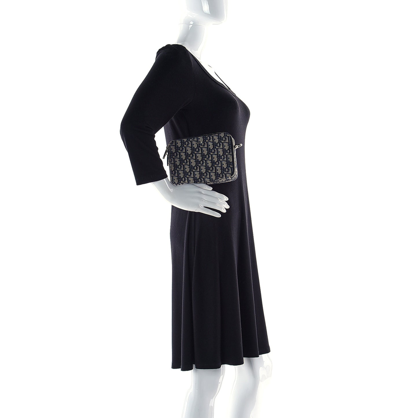 Oblique Pouch Navy Blue