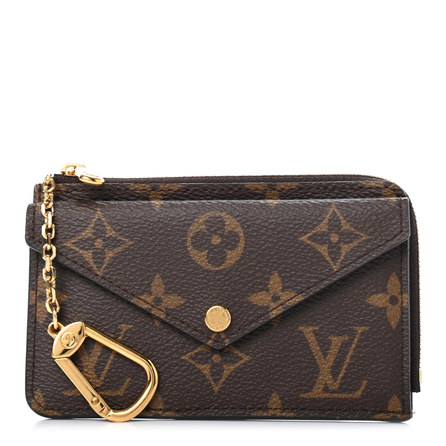 Louis Vuitton Monogram Recto Verso Card Holder Black 1 of 14