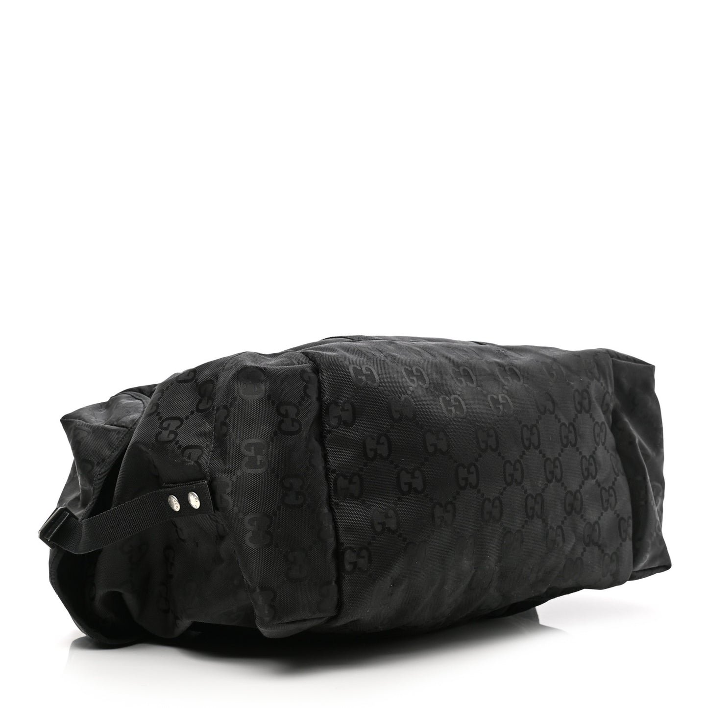 Econyl Nylon Monogram Off The Grid Duffle Bag Black