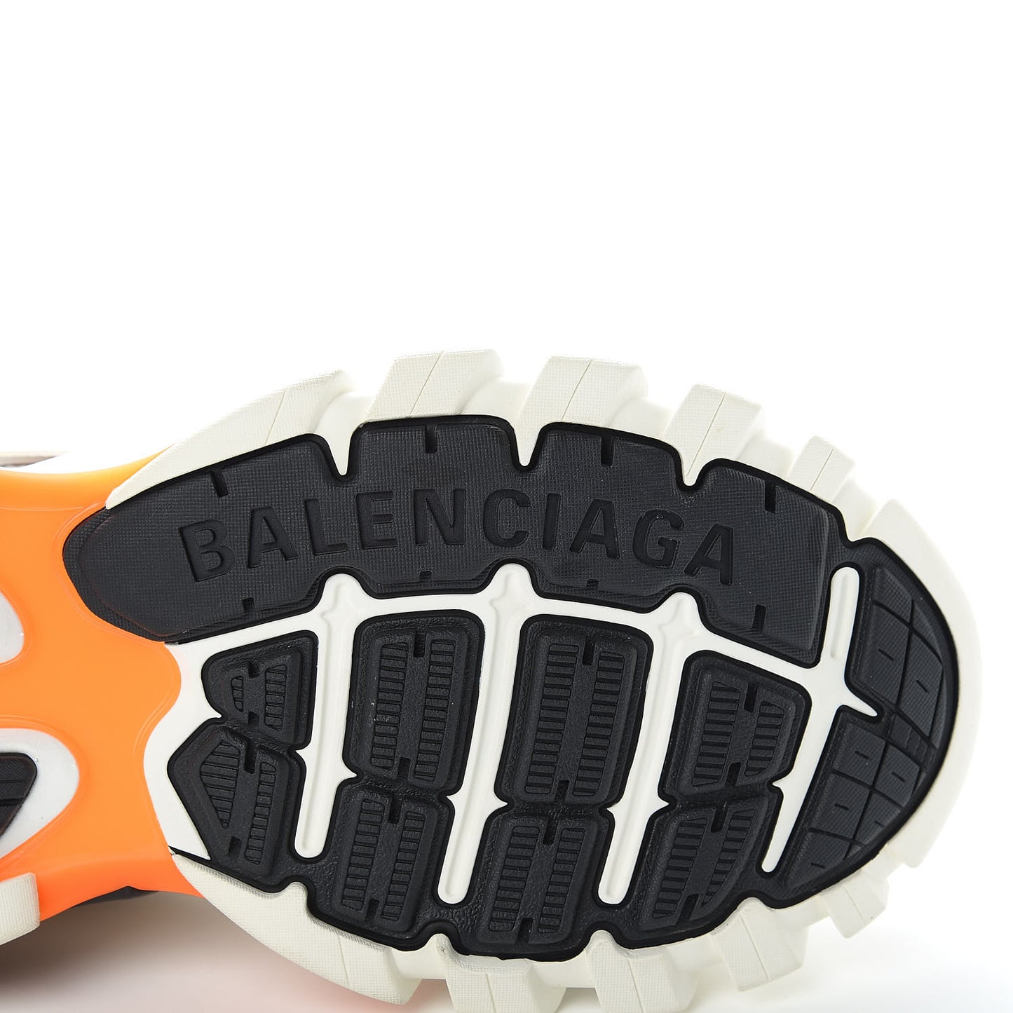 Mesh Nylon Mens Track Sneakers 45 White Orange