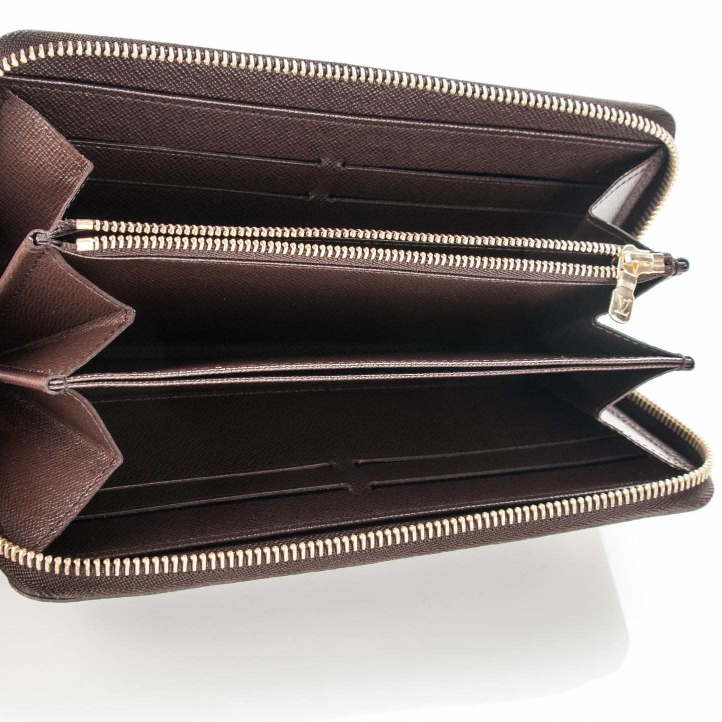 Damier Ebene Zippy Wallet