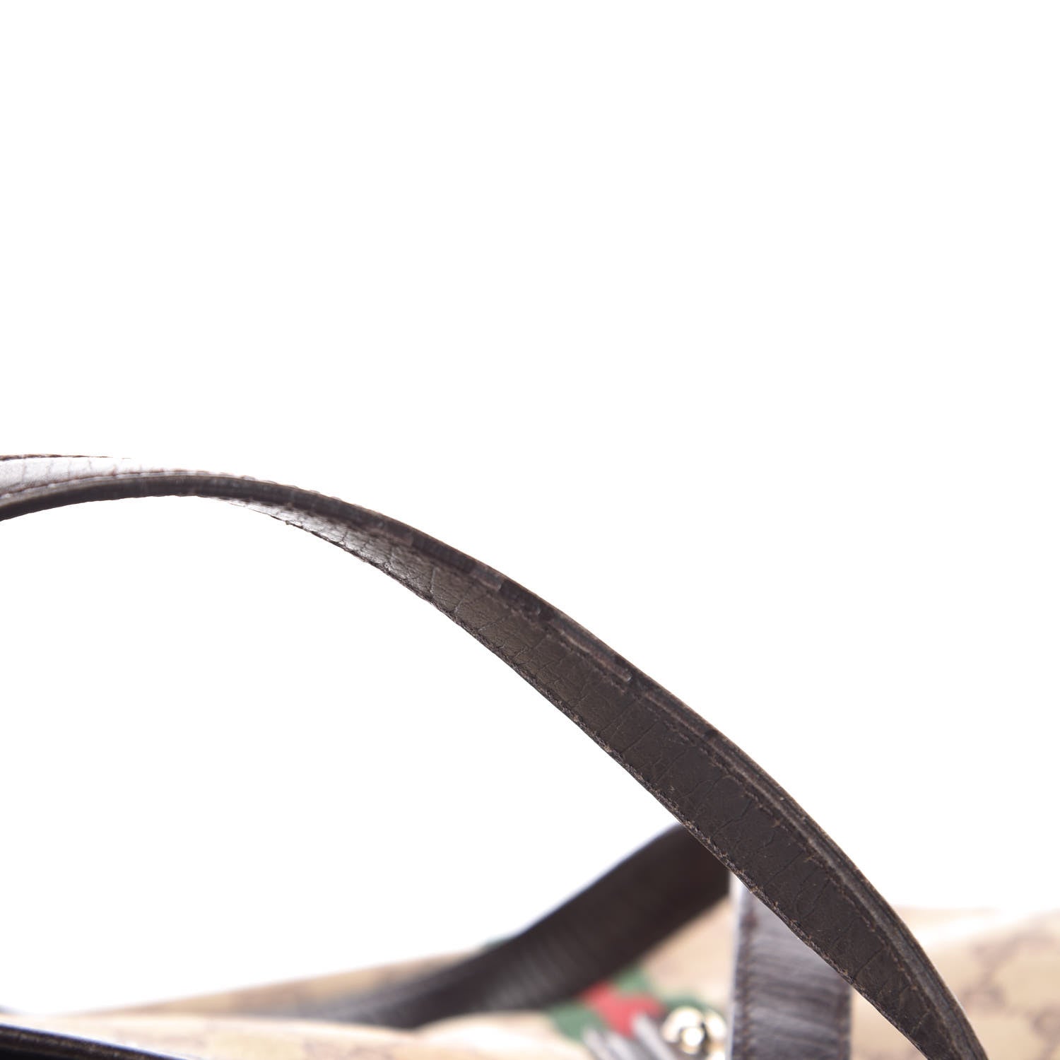 Gucci Monogram Medium Jolicoeur Tote Dark Brown 8 of 19