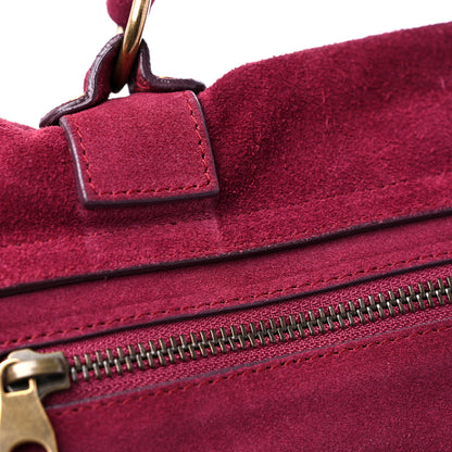 Proenza Schouler Suede Medium PS1 Satchel Raspberry 12 of 13