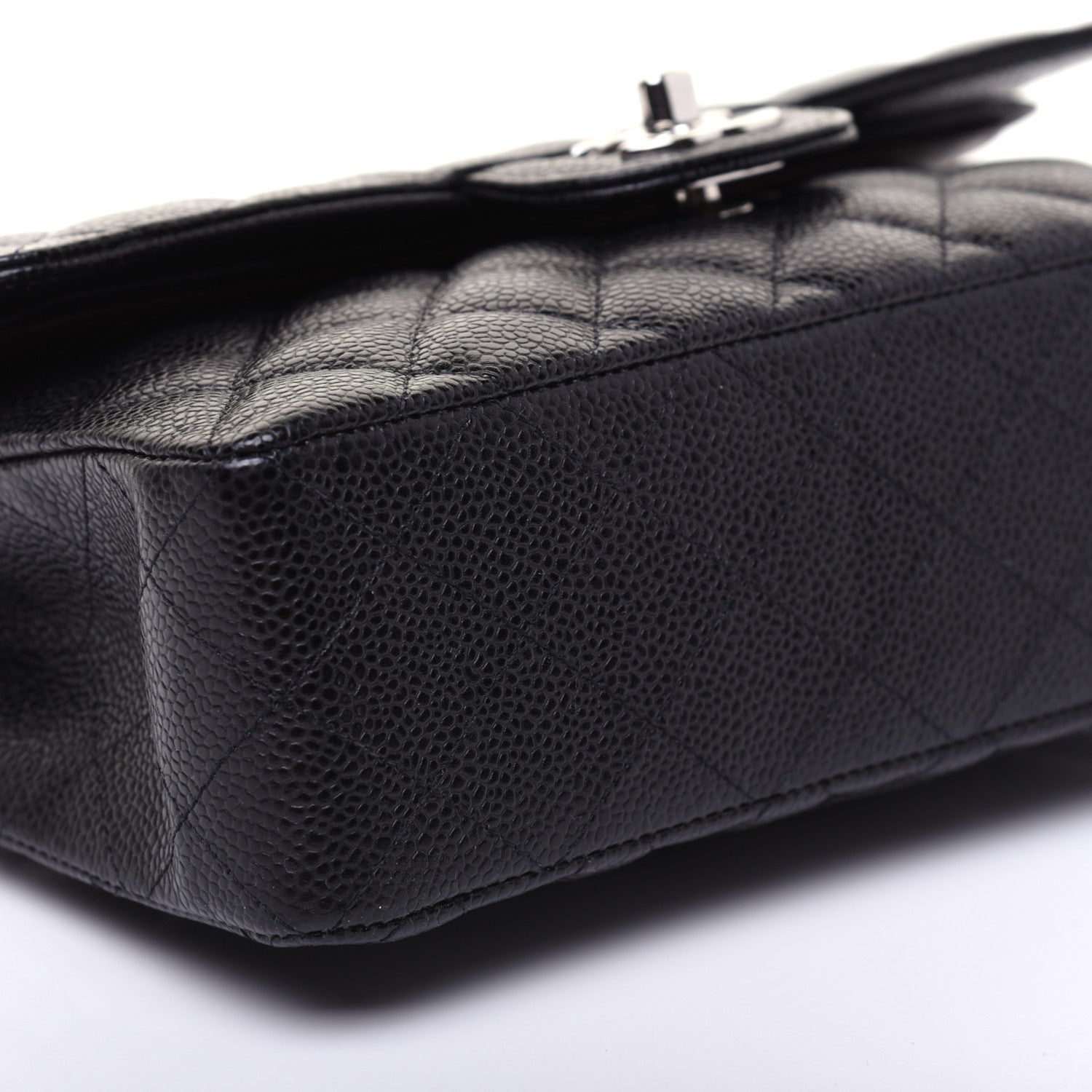 Chanel Caviar Quilted Small Double Flap Black 6 of 13