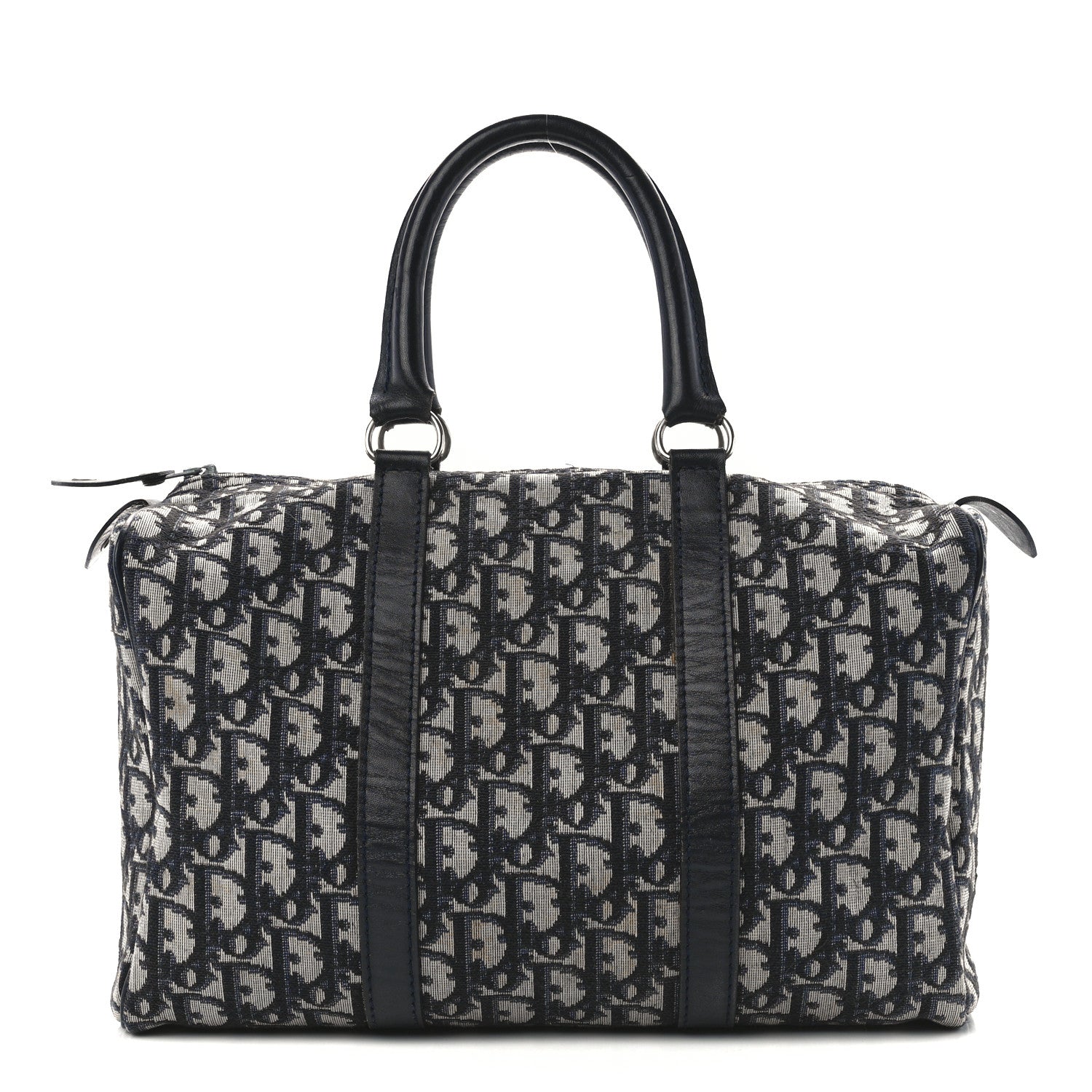 Christian Dior Monogram Boston Navy Blue 1 of 13