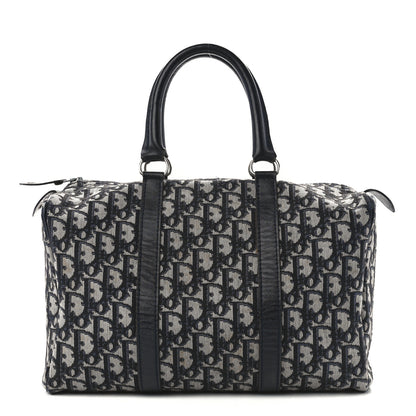 Christian Dior Monogram Boston Navy Blue 1 of 13