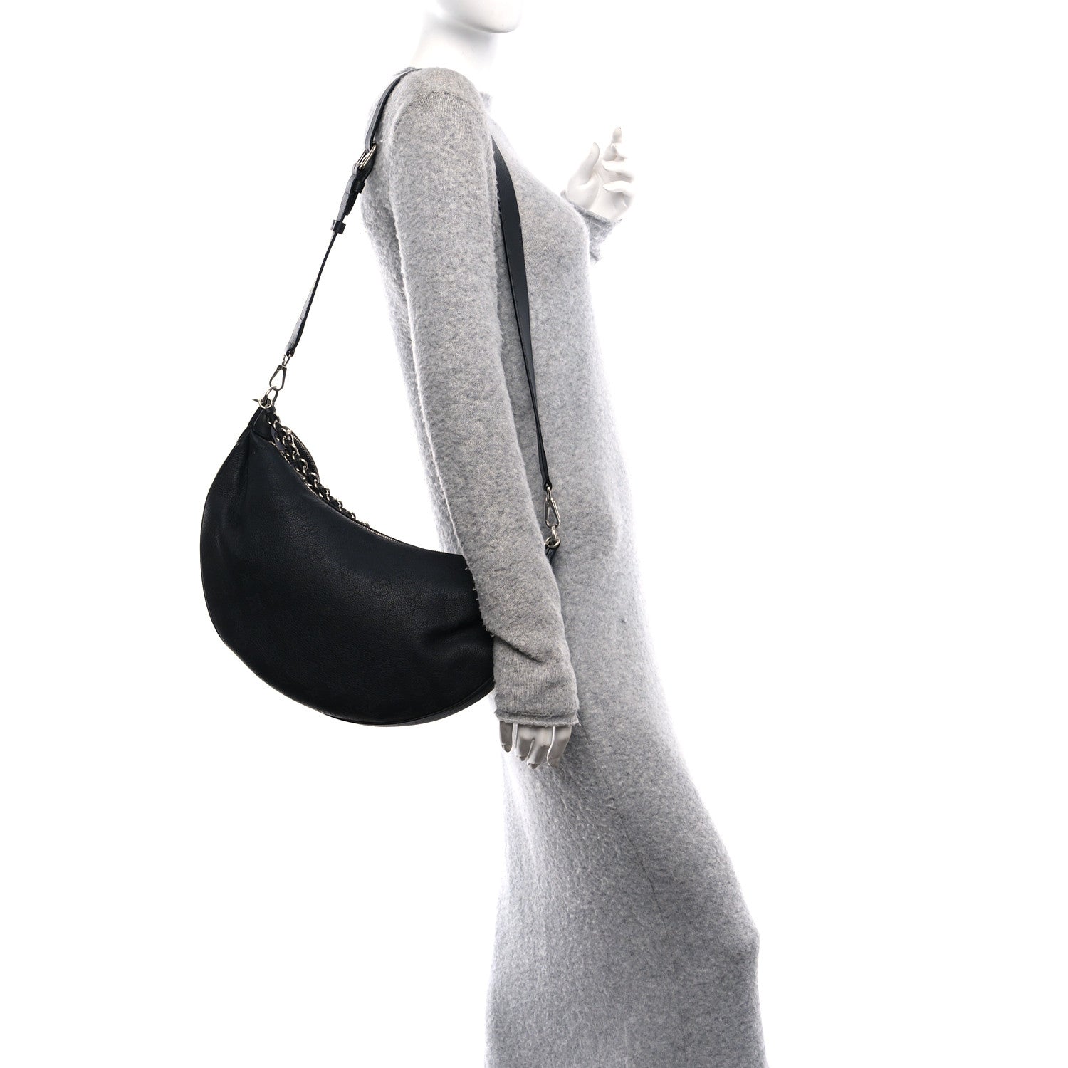 Louis Vuitton Mahina Baia MM Black 3 of 9