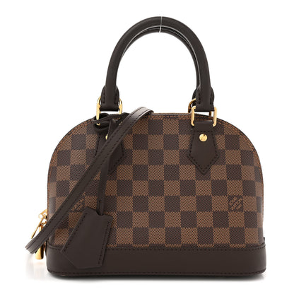 Louis Vuitton Damier Ebene Alma BB 1 of 10