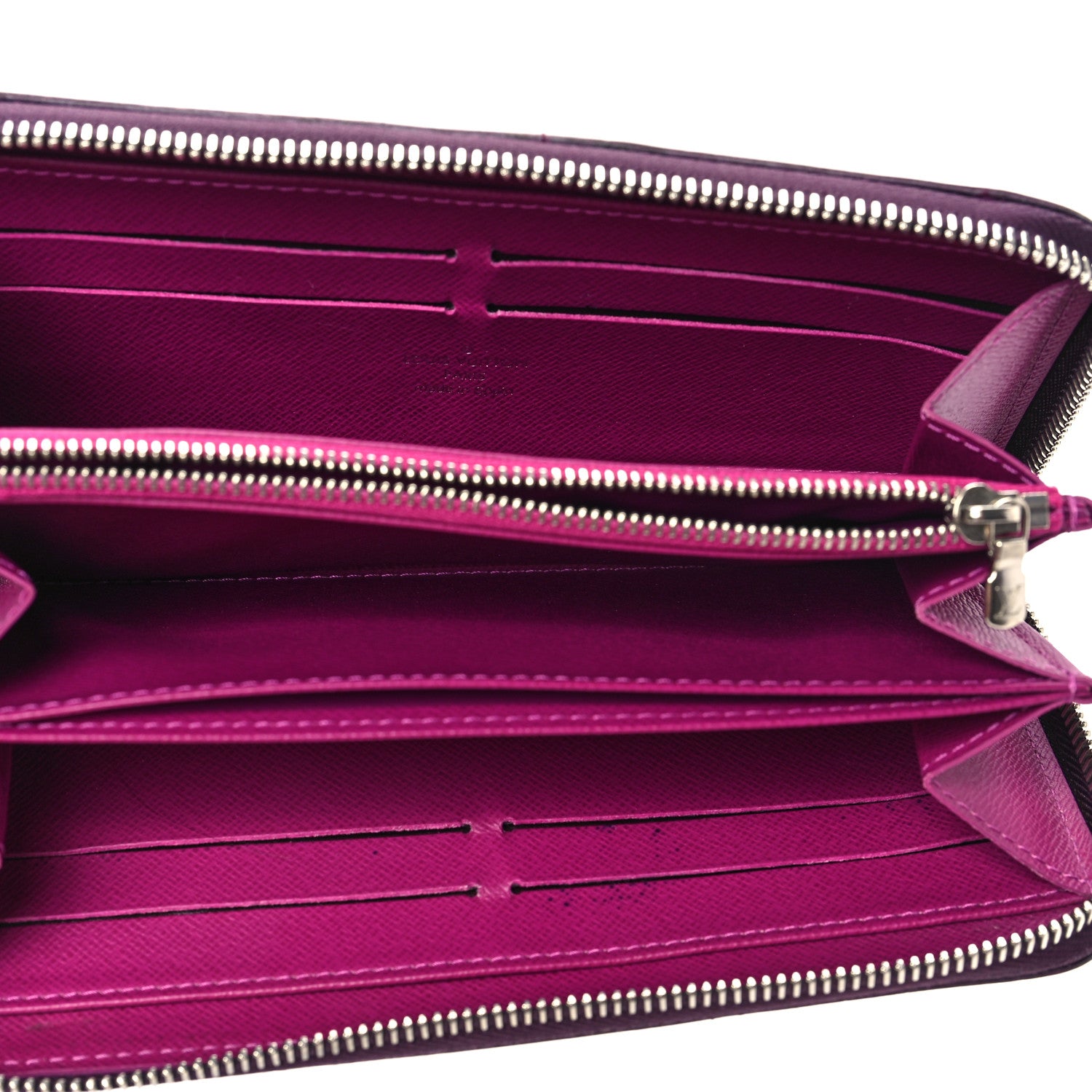 Louis Vuitton Epi Zippy Wallet Cassis 5 of 8
