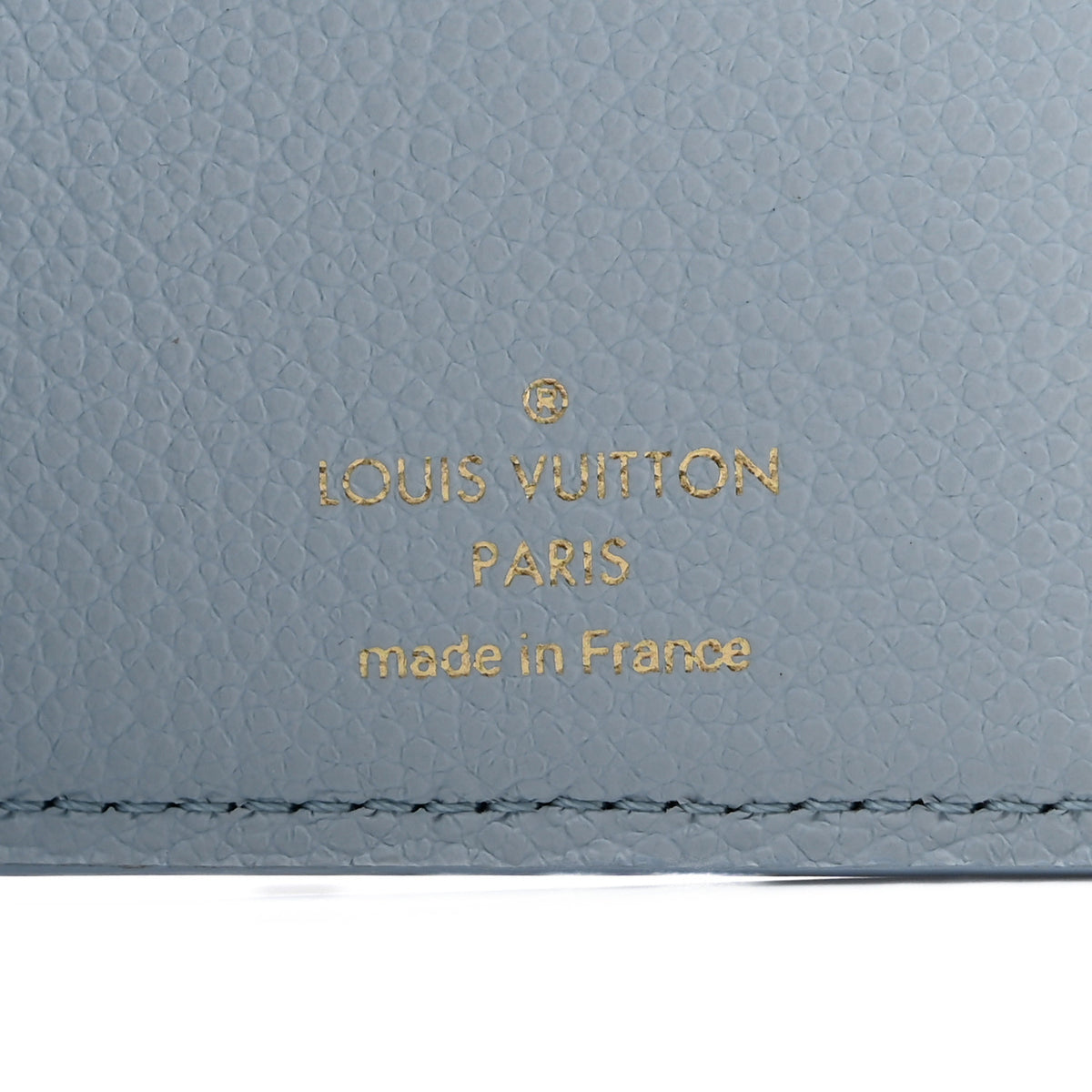 Empreinte Monogram Lisa Wallet Bleu Olympe