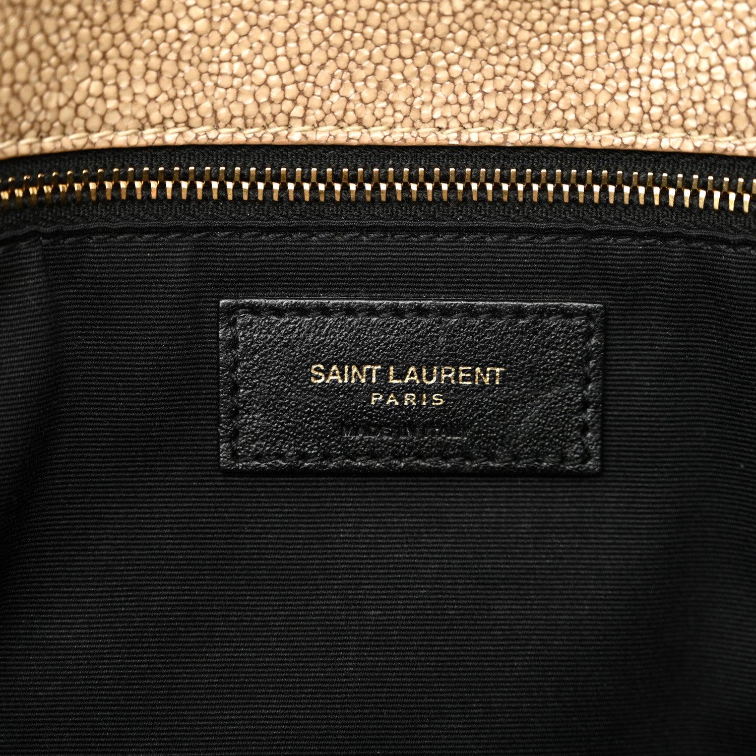 Saint Laurent Stingray Embossed Monogram Medium Niki Chain Satchel Beige 7 of 12