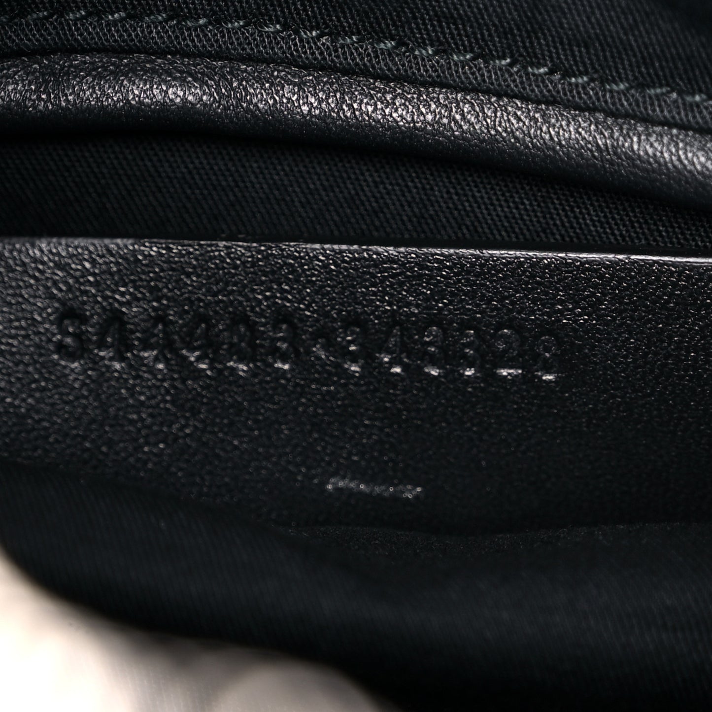 Lambskin Quilted De Manta Clutch Black