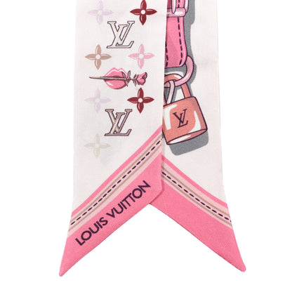Louis Vuitton Silk Monogram A la Folie BB Bandeau Light Pink 2 of 3