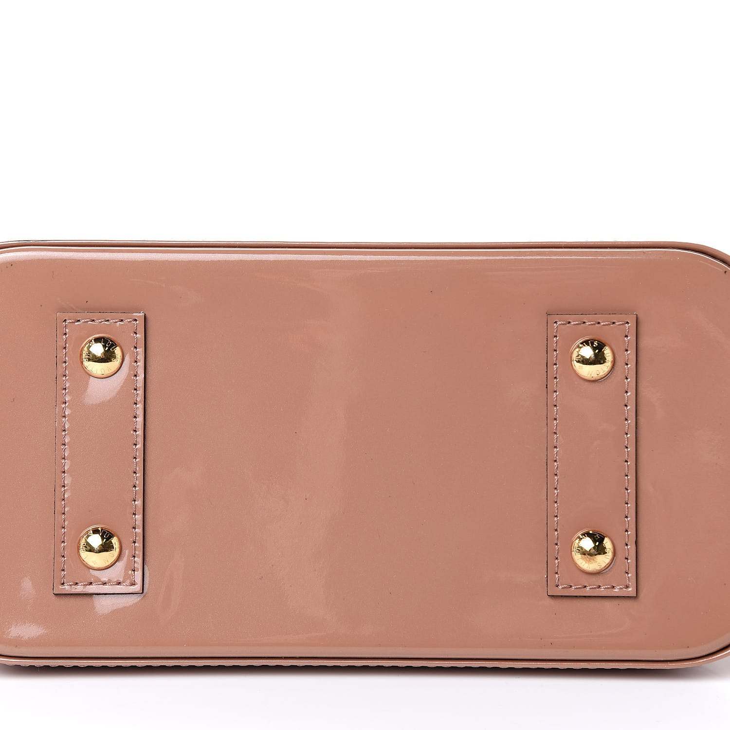 Louis Vuitton Vernis Alma BB Rose Velours 9 of 11